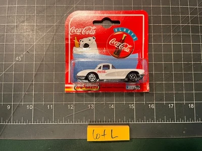 Majorette 1957 Coca-Cola Coke Chevrolet Corvette Diecast Car NIP 1:64 Lot L - Image 1 of 4