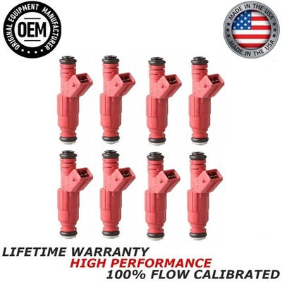 8x inyectores de combustible OEM para Ford F-150 E-250 E-350 Excursion Mustang Pontiac 5,7 L Foto 1 de 4
