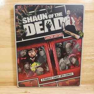 Shaun of the Dead (Blu-ray SteelBook, Limited Edition) Good Condition - Imagen 1 de 3