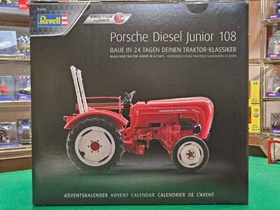 Revell   ** Advendlalender  ** Bausatz Traktor Porsche Junior 1:24   * NEU OVP * - Bild 1 von 3