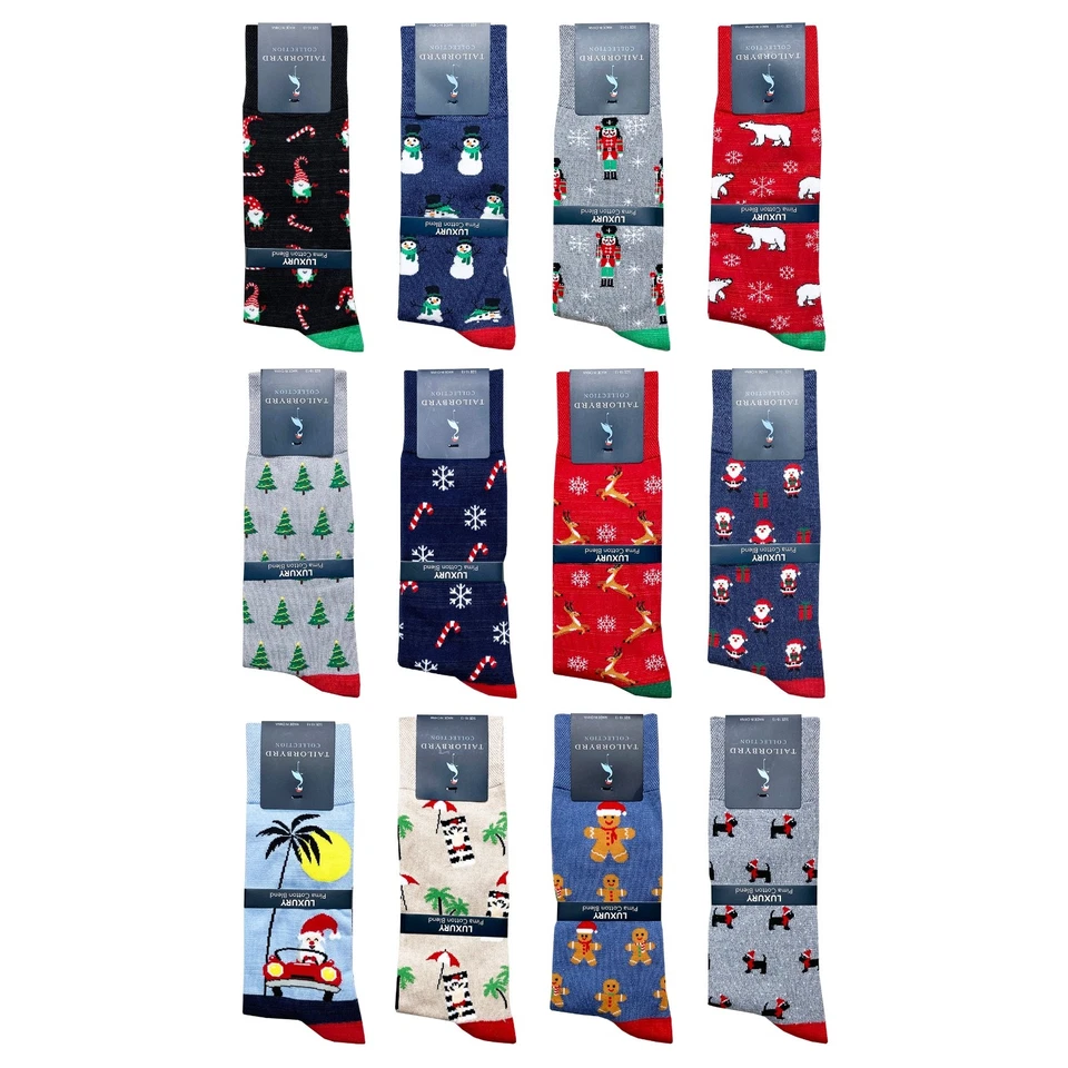 Мужские роскошные праздничные платья носки портной Byrd 1pr Crew Pima хлопковая смесь МЯГКИЕ - Изображение 1 из 1