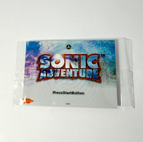 Sealed Sega Limited Run Dreamcast Trading Card Sonic Adventure Title Screen