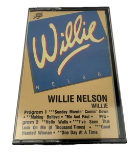 WILLIE NELSON Willie Cassette Tape RCA 1987 Country Vintage Tested - Picture 1 of 9