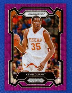 2024 Panini Prizm Draft Picks - Purple Wave Prizm #42 Kevin Durant - Picture 1 of 2