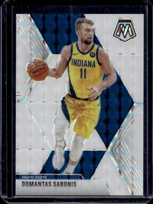 2019-20 Mosaic Domantas Sabonis White #6/25 Pacers - Image 1 of 2