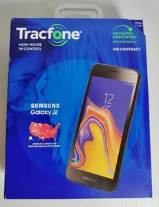 Tracfone Samsung Galaxy J2 Black 4G LTE Android New Open Box - Picture 1 of 3