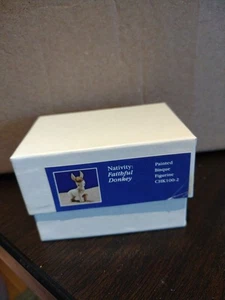 Faithful Donkey Hallmark Mary Hamilton Nativity Collection CHK100-2 Original Box - Picture 1 of 3