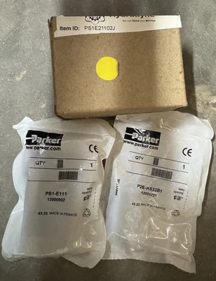 1238565 PARKER PS1E21102J / PS1E21102J PS1-E111 + P2E-KS32B1 HYDRADYNE NC 12VDC - Image 1 of 4