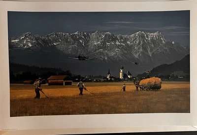 Pase bajo para la gente local - William Phillips #340/1000 pilotos alemanes de la Segunda Guerra Mundial BF109 Foto 1 de 4