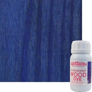 Botella de 230 ml tinte para madera a base de espíritu interior azul estándar Dartfords - Imagen 1 de 3