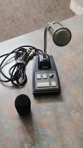 ICOM SM-8 DESK MIC / Microhome with 2 8-pin CORDS FOR various ICOM Radios - Photo 1/2