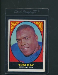 1967 Topps #117 Tom Day Chargers Signed Auto *A6770 - Picture 1 of 1