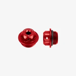 Bonamici M22x1.5 Red Aluminium Oil Cap for Ducati Bikes - Picture 1 of 2