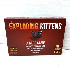 Exploding Kittens Card Game BRAND NEW OPEN BOX - Picture 1 of 6