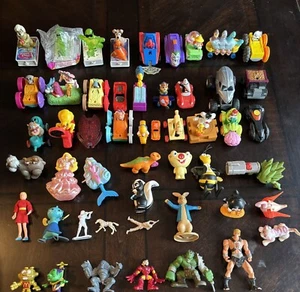 McDonald's & Misc Toy Lot Of 50 Toys Disney McDonald's Looney Tunes Barbie Etc - Picture 1 of 3