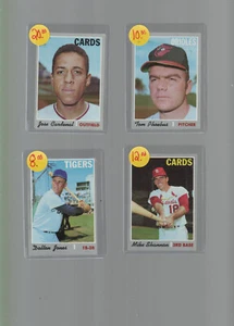 1970 Topps Baseball High Numbers LOT D - Picture 1 of 2