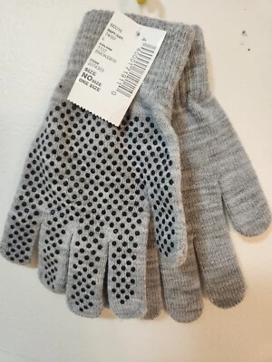 Guantes The Children's Place Boys puntos negros y grises talla única nuevos con etiquetas Foto 1 de 2