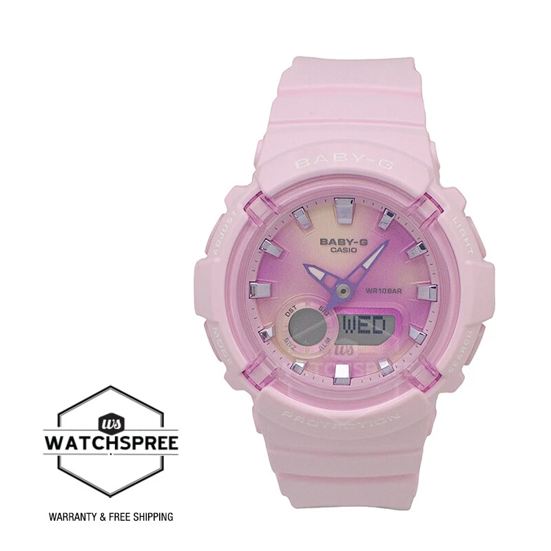 Casio Baby-G Tie-Dye Series Pink Resin Band Watch BGA280TD-4A BGA-280TD-4A - image 1 of 4