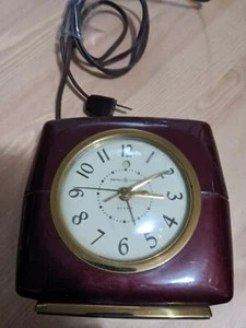 Reloj despertador de escritorio GE vintage probado y funcionando modelo 7H182 - Imagen 1 de 8
