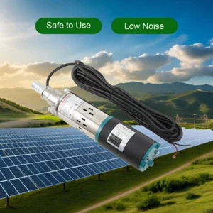 Deep Well Submersible Pump 2300L/h Stainless Steel Water Pump 200W DC 12V - Picture 1 of 10