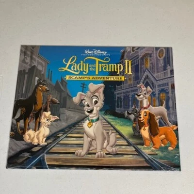 Walt Disney Lady and the Tramp II Scamp's Adventure Lithograph Portfolio  SEALED - Image 1 of 4