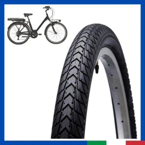 Copertone 26x1.75 pneumatico gomma da bici per city bike ebike bicicletta nero - Imagen 1 de 4