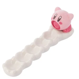 Kirby Café Japón Limited Inhalar 5 en una fila Plato Plato Kirby of the Stars Nuevo - Imagen 1 de 2