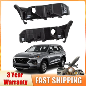 2PCS LH RH Front Bumper Bracket Support Retainer For 2019 2020 Hyundai Santa Fe - Foto 1 di 7