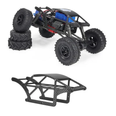Carbon Fiber Chassis Frame Housing Kit for TRX4M Land Rover/Ford Bronco RC Parts - Image 1 of 4