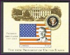 Liberia 2001 -  39th President Of The US - James Earl Carter  - S/S MNH