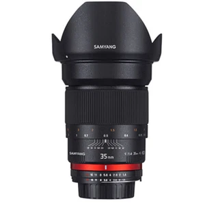 Objetivo Samyang 35mm f/1.4 UMC AS para Samsung NX - Imagen 1 de 3