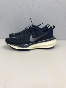 Nike ZoomX Invincible Run FK 3 Men's Size 9.5  College Navy Metallic Silver - Picture 1 of 13