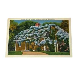 Postal Betsy Williams Cottage Roger Williams Park Providence Rhode Island B297 - Imagen 1 de 2