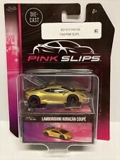 NEW Jada 1:64 Pink Slips Gold Lamborghini Huracan Coupe Collectors Box BOX SHIP