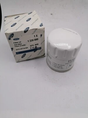 FILTRO OLIO ORIGINALE FORD SIERRA FIESTA MK3-4 P100 ESCORT MK5-6 1.8 TD GENUINE Foto 1 de 4