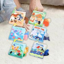 6Pcs Soft Baby Book Toy Educational Toy Preschool Learning Toy Infant Toy for