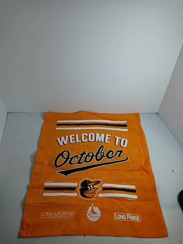 Baltimore Orioles 2016 SGA Postseason Playoffs Welcome To October Rally Towel Cover