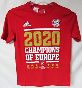 FC Bayern Munchen Women L Screened "2020 CHAMPIONS OF EUROPE" T-shirt C1 3200