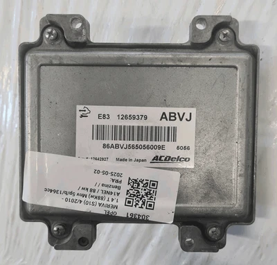 12642927 Centralina iniezione  CHEVROLET (DAEWOO) AVEO (T300) 1.2 (51Kw) Ber. - Immagine 1 di 3