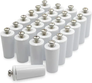 Topes Persiana Blanco de 40mm para para Persianas Enrollables. |Pack de 24| Tope - Bild 1 von 7
