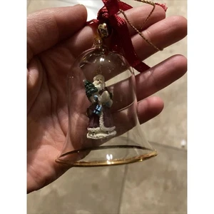 Neu in Box GIFTCO, INKL. KRISTALL GLOCKENORNAMENT MIT ECHTEM GOLDRAND - Bild 1 von 4