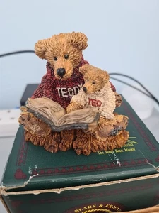 Vintage Boyd’s Bears 1993 „Ted & Teddy“. Handarbeit. Style #2223 - Bild 1 von 7