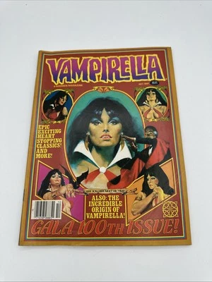 Vampirella #100 Oct 1981 Gala 100th Issue! Warren Magazine Horror Dead Blood Foto 1 de 4