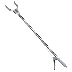 59inch Grabber Gripper Tool Claw Garbage Picker Stainless Steel Gray - Afbeelding 1 van 4
