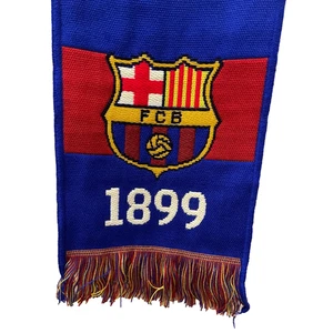 NWT FC Barcelona Scarf Bufanda Tear #29 Red and blue stripes - Picture 1 of 7
