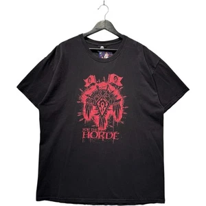 Men's Vintage Jinx "For The Horde" Tee XL Black - Picture 1 of 7