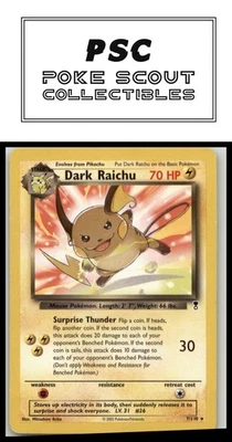 Deck Exclusives #007/110 Dark Raichu - Image 1 of 2