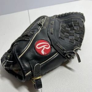 Rawlings RBG10B Basket-Web Left Hand Throw Baseball Handschuh schwarz Leder - Bild 1 von 6