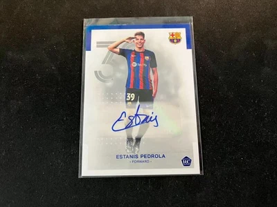 2022/23 Topps FC Barcelona Team Set Soccer Autograph#Estanis Pedrola RC - Image 1 of 2