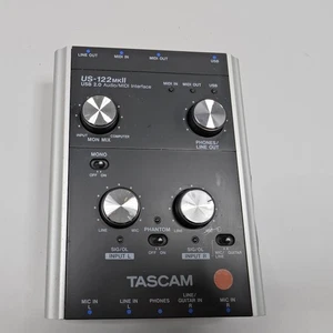 TASCAM US-122mkII USB Audio Interface - For Parts, Untested - Picture 1 of 9